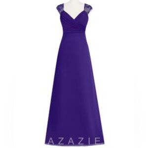 Azazie ‘Jaidyn’ in the color Regency custom made NWT